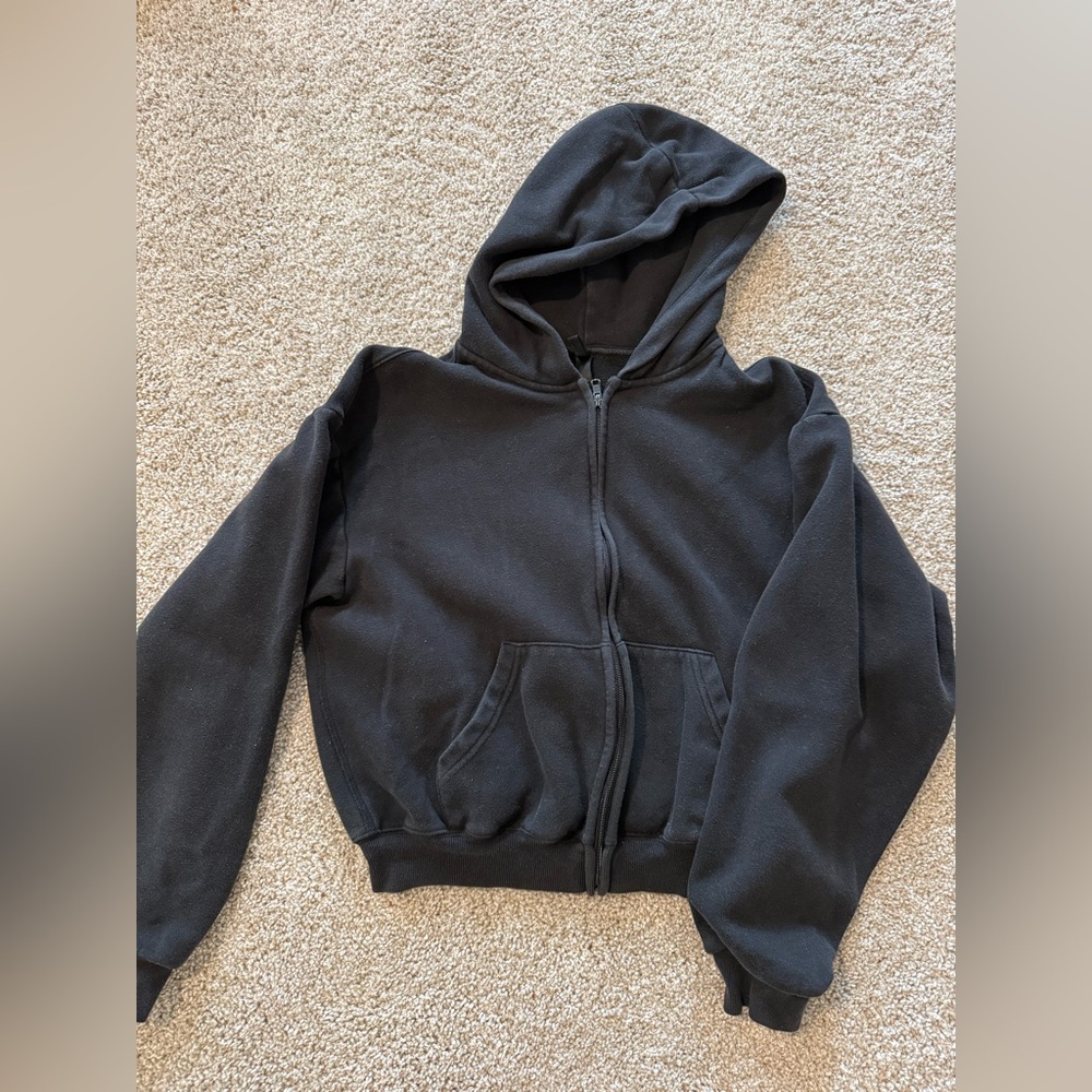 SKIMS Black Hoodie